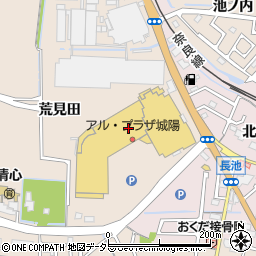 大阪じゅうべい城陽店周辺の地図