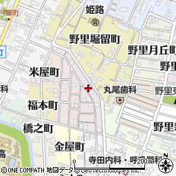 兵庫県姫路市五郎右衛門邸81-6周辺の地図