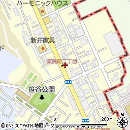 昭栄住宅周辺の地図