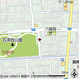 静岡県焼津市石津周辺の地図