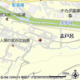 静岡県島田市志戸呂592周辺の地図