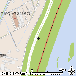 大阪府高槻市前島周辺の地図