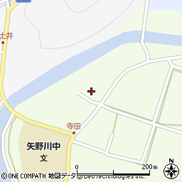 兵庫県相生市若狭野町寺田363周辺の地図