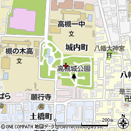 広島市庁舎の被爆敷石周辺の地図