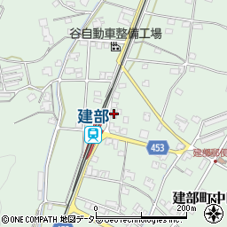 岡山県岡山市北区建部町中田407周辺の地図