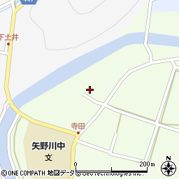 兵庫県相生市若狭野町寺田359周辺の地図