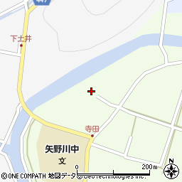 兵庫県相生市若狭野町寺田356周辺の地図