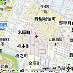兵庫県姫路市五郎右衛門邸42周辺の地図