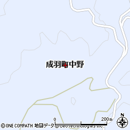 岡山県高梁市成羽町中野周辺の地図