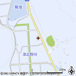 兵庫県加古川市志方町大澤648-1周辺の地図