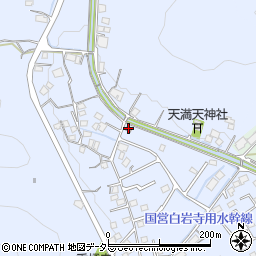 阿知ケ谷公会堂周辺の地図