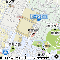 姫路市城乾サービスセンター周辺の地図