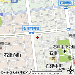 ファミリーマート焼津石津中町店周辺の地図