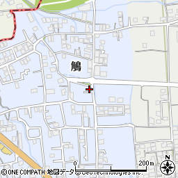 兵庫県揖保郡太子町鵤1128周辺の地図