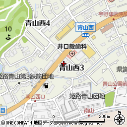 プレステージ姫路青山４周辺の地図