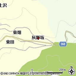 愛知県豊川市御津町金野灰野坂周辺の地図