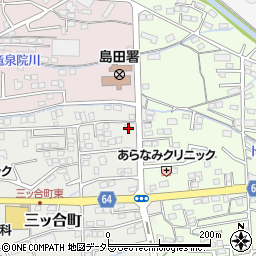 静岡県島田市三ッ合町1220-6周辺の地図