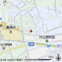 静岡県藤枝市高柳1346-3周辺の地図