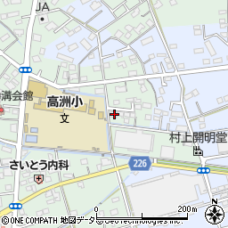 静岡県藤枝市高柳1343周辺の地図