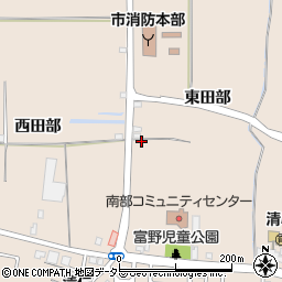 京都府城陽市富野東田部5周辺の地図