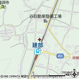 岡山県岡山市北区建部町中田403-1周辺の地図