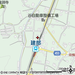 岡山県岡山市北区建部町中田403周辺の地図