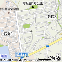 大阪府箕面市外院3丁目18-2周辺の地図