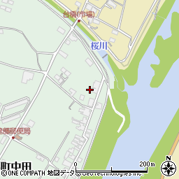 岡山県岡山市北区建部町中田174周辺の地図