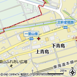 牛角藤枝青島店周辺の地図