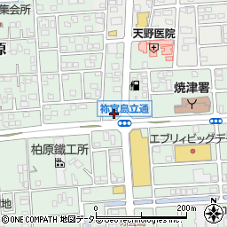ミニストップ焼津祢宜島店周辺の地図