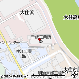 千成工業所周辺の地図