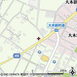 愛知県豊川市篠田町東荒古36周辺の地図