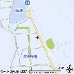 兵庫県加古川市志方町大澤648周辺の地図