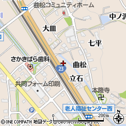 愛知県額田郡幸田町深溝沢渡口周辺の地図