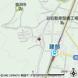 岡山県岡山市北区建部町中田424周辺の地図