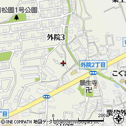 大阪府箕面市外院3丁目11-47周辺の地図