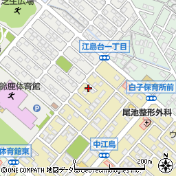 三重県鈴鹿市中江島町28-3周辺の地図