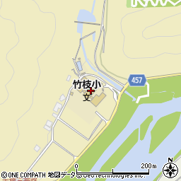岡山市立竹枝小学校周辺の地図