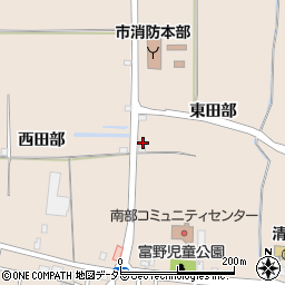 京都府城陽市富野東田部20周辺の地図