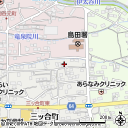 静岡県島田市三ッ合町1224周辺の地図