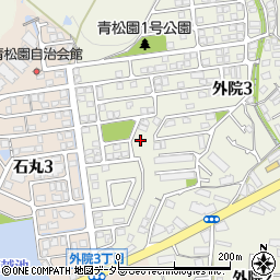 大阪府箕面市外院3丁目18-4周辺の地図