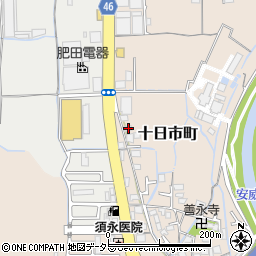 大阪府茨木市十日市町9-4周辺の地図