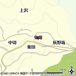 愛知県豊川市御津町金野（東畑）周辺の地図