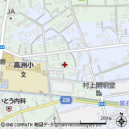 静岡県藤枝市高柳1350-6周辺の地図