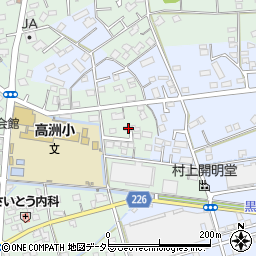 静岡県藤枝市高柳1350周辺の地図