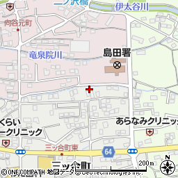 静岡県島田市三ッ合町1226-3周辺の地図