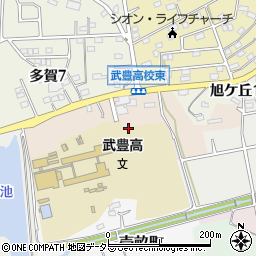 愛知県知多郡武豊町ヲヲガケ周辺の地図