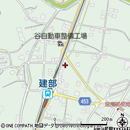 岡山県岡山市北区建部町中田409-5周辺の地図