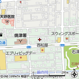スポーツ・湯パブルーアース焼津周辺の地図