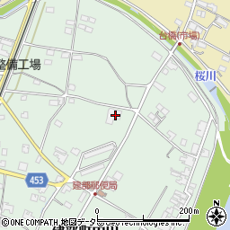 岡山県岡山市北区建部町中田341周辺の地図